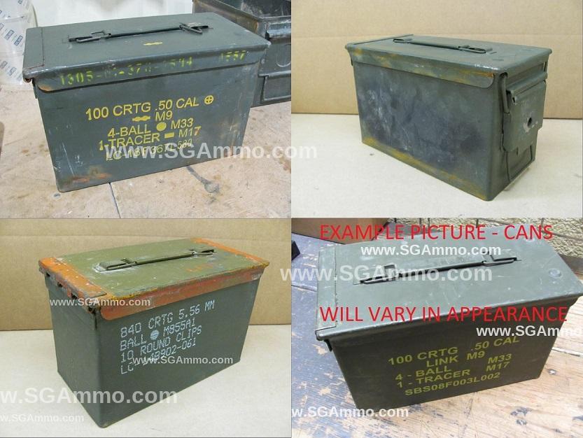 Individual Used Good Condition USGI 50 Cal M2A1 or M2A2 Type Ammo Can  - Read Description